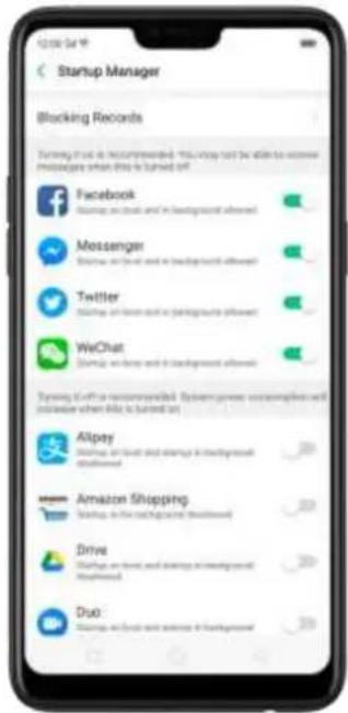 Startup Manager Blocking Records Turning it out to be recommended. This way not be able to receive messages when this is turned off. Facebook Messaging WeChat Messenger Twitter WeChat Alipay Amazon Shopping Drive Duo