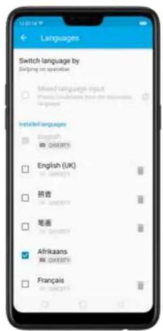 Switch language by Switching not applicable Selected language input French Language Input from the approximate Language Installed language English @QWORTS English (UK) @QWORTS 拼音 @QWORTS 笔画 @QWORTS Afrikaans @QWORTS Français @QWORTS