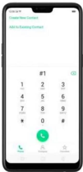 12:00:54 Create New Contact Add to Existing Contact #1 1 2 3 #2 000 2019 4 5 6 2019 7 8 9 #000 0019 * 0 # L