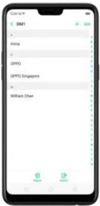 SIM1 Anna OPPO OPPO Singapore William Chat