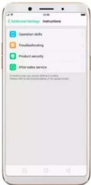 OPPO F5 Youth - Instructions - 1