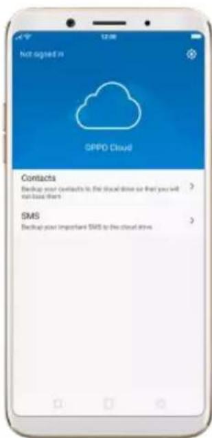 OPPO F5 Youth - Back up your contacts - 1