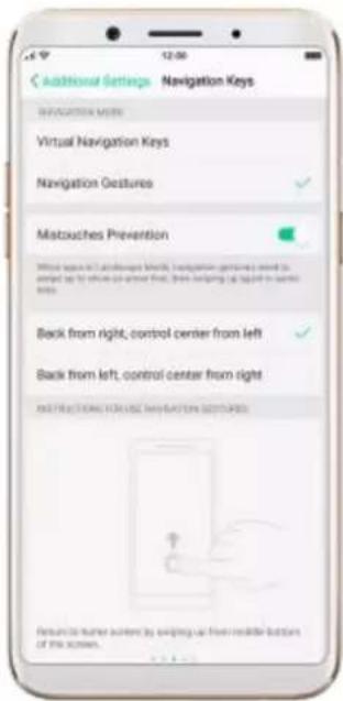 OPPO F5 Youth - Navigation Gestures - 3
