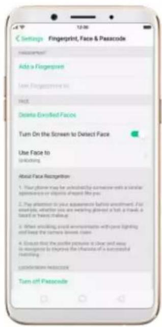 OPPO F5 Youth - Face ID - 3