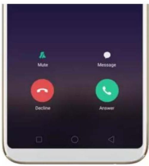 OPPO F5 Youth - - Answer or decline a call - 1