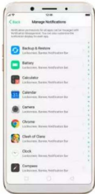 OPPO F5 Youth - Notifications - 2