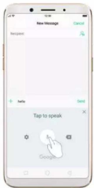 OPPO F5 Youth - Voice typing - 4
