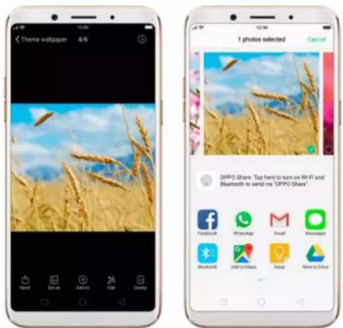 OPPO F5 Youth - Share from apps - 1