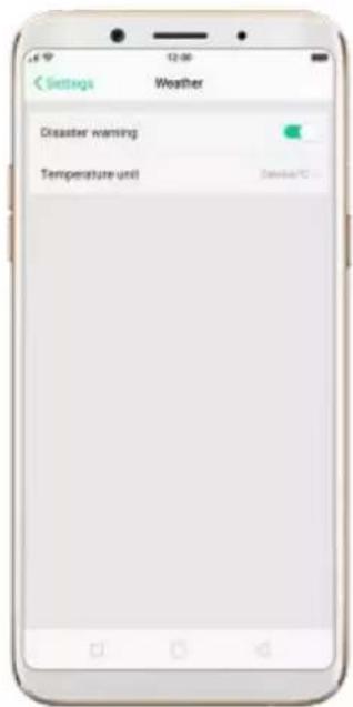 OPPO F5 Youth - Weather - 4