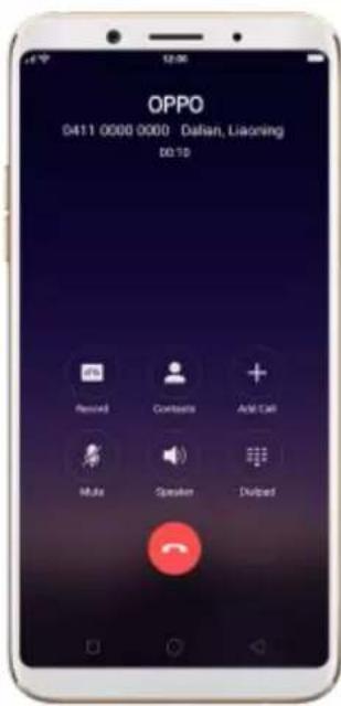 OPPO F5 Youth - - While you're on a call - 1