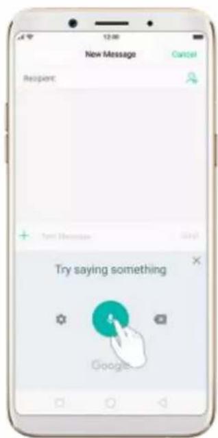 OPPO F5 Youth - Voice typing - 3