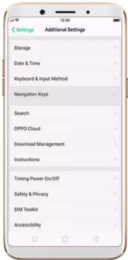 OPPO F5 Youth - 3.1.5.Menu, Home and Return buttons - 2