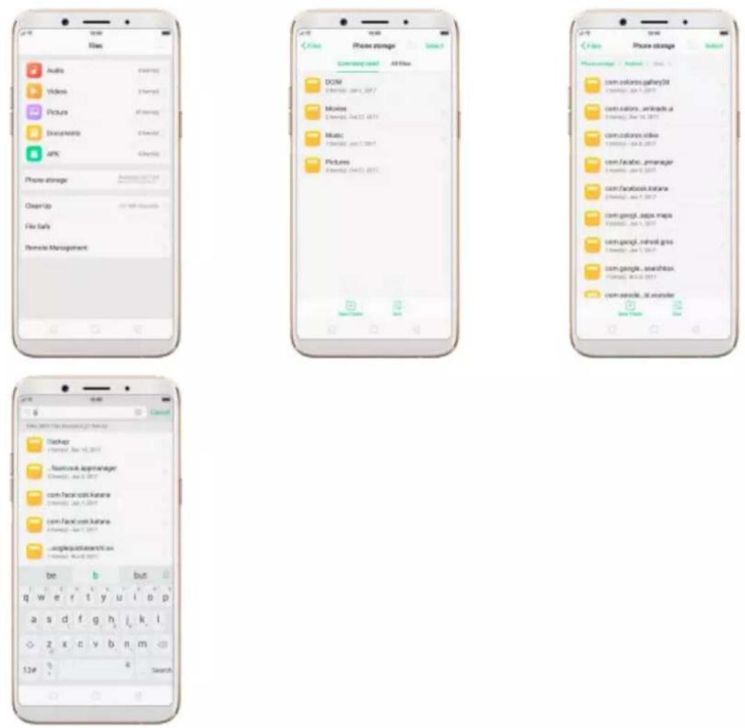 OPPO F5 Youth - Search Settings and Files - 4