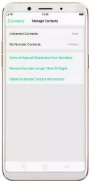 OPPO F5 Youth - Manage contacts - 3