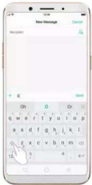 OPPO F5 Youth - Type text - 1