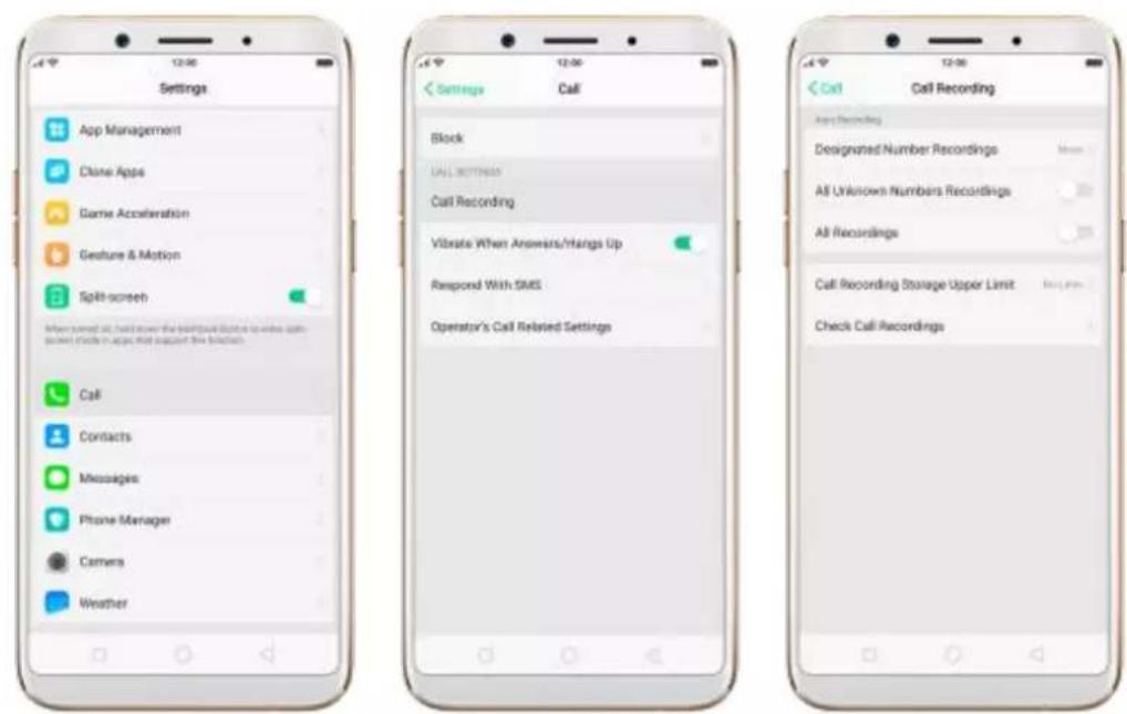 OPPO F5 Youth - Auto Recording - 1