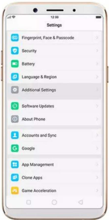 OPPO F5 Youth - 3.1.5.Menu, Home and Return buttons - 1