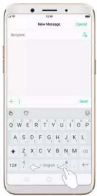 OPPO F5 Youth - Add or change keyboard languages - 5