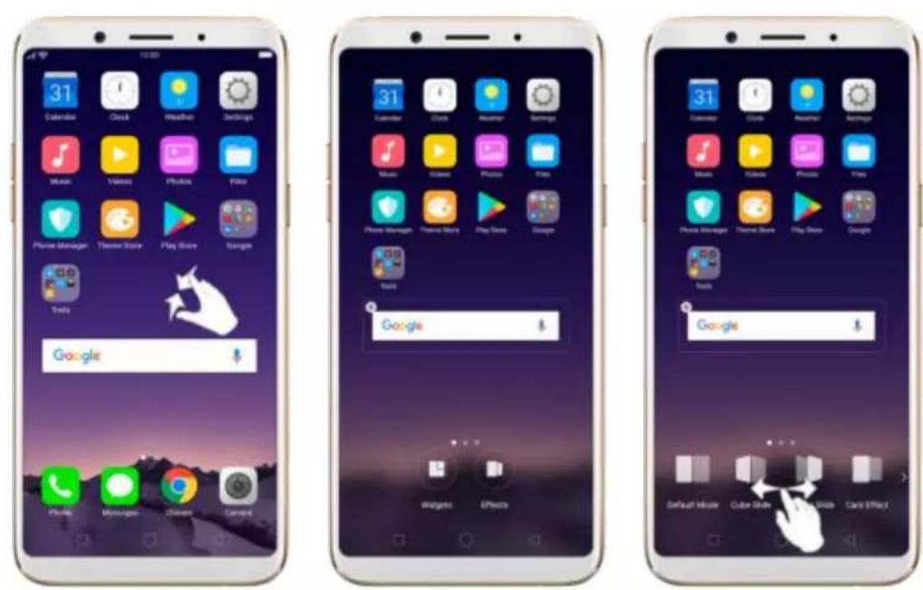 OPPO F5 Youth - Customize transition effect - 1