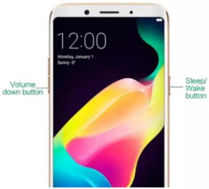 OPPO F5 Youth - Capture the current page - 1