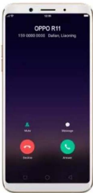 OPPO F5 Youth - - While you're on a call - 2