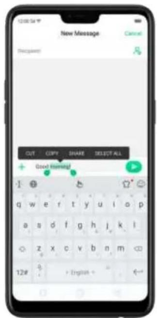 OPPO F7 Youth - Edit text - 1