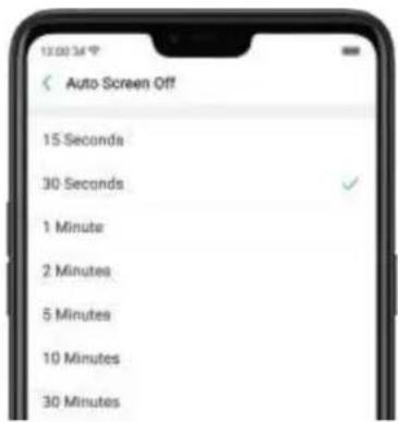 OPPO F7 Youth - Change auto-lock time - 1