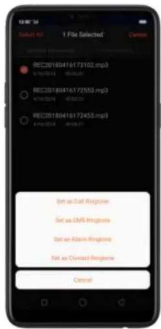 OPPO F7 Youth - 7.14.2.Manage recordings - 4