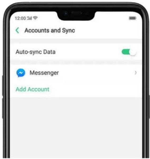 OPPO F7 Youth - Set up other mail and calendar accounts - 1