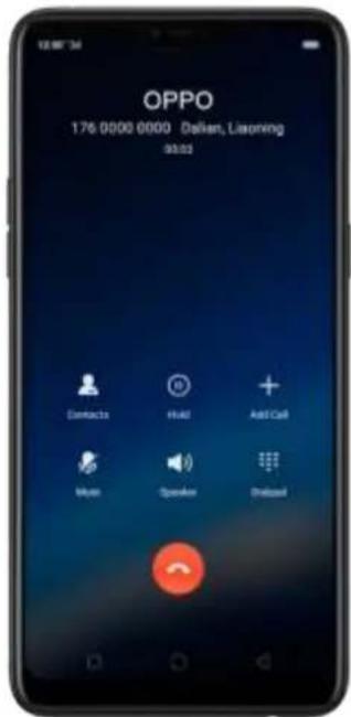 OPPO F7 Youth - While you're on a call - 1