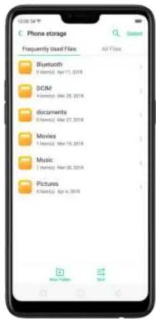 OPPO F7 Youth - File classification - 2