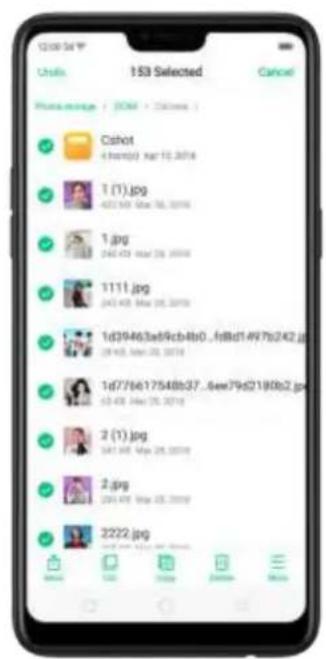 OPPO F7 Youth - 7.12.3.View and manage files - 4