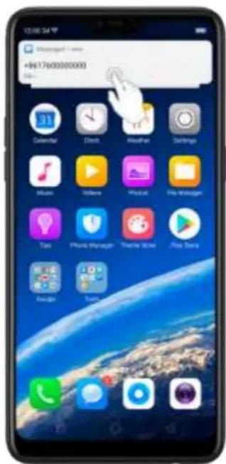 OPPO F7 Youth - Send and receive messages - 4