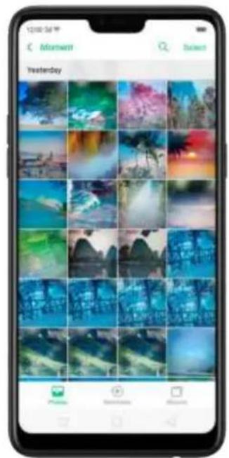 OPPO F7 Youth - Smart album search and cleanup - 1