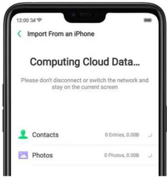 OPPO F7 Youth - Transfer data from the old phone to OPPO smartphone - 4