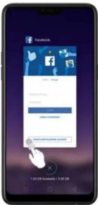 OPPO F7 Youth - Acvate screen pinning - 2