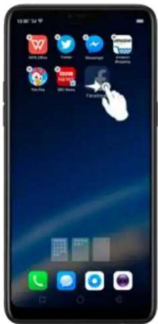OPPO F7 Youth - Rearrange apps and folders - 1