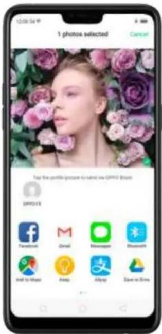 OPPO F7 Youth - Wireless file sharing - 2