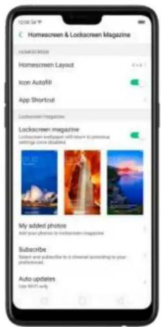 OPPO F7 Youth - Quick actions menus - 2