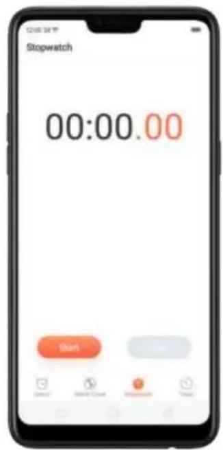 OPPO F7 Youth - Use the stopwatch - 1