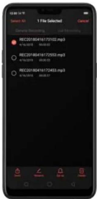 OPPO F7 Youth - 7.14.2.Manage recordings - 3