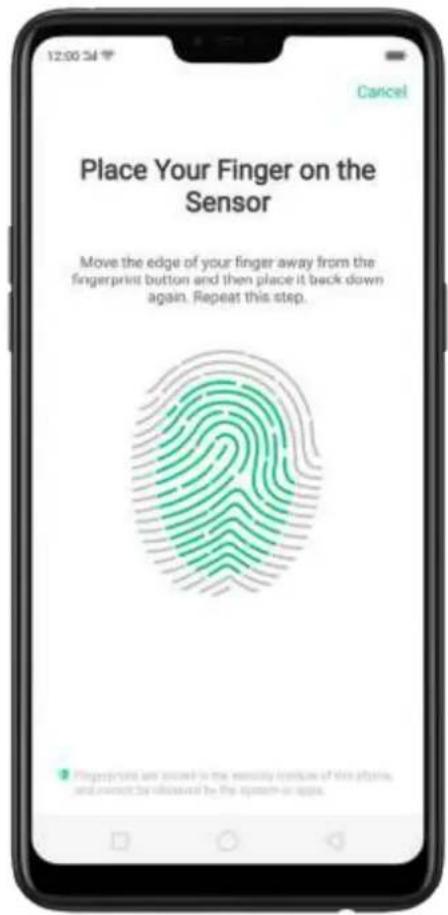 OPPO F7 Youth - Set the passcode - 6