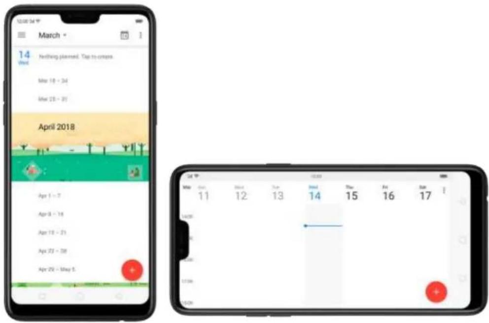 OPPO F7 Youth - Change the screen orientation - 1