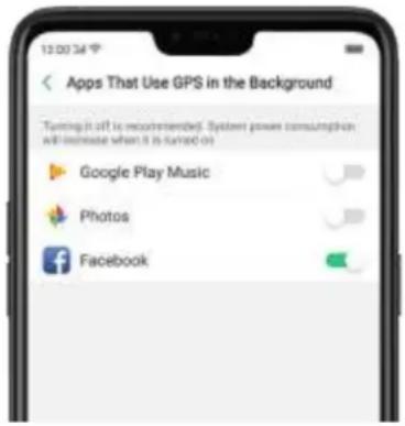 OPPO F7 Youth - Location Service - 3