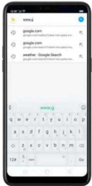 OPPO F7 Youth - Search the web - 4