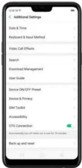 OPPO F7 Youth - Wired file sharing - 2