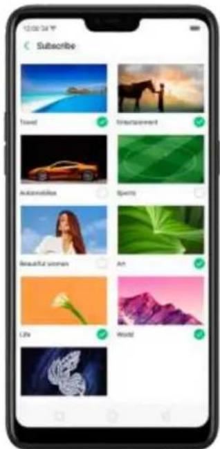OPPO F7 Youth - Lock screen magazine - 4
