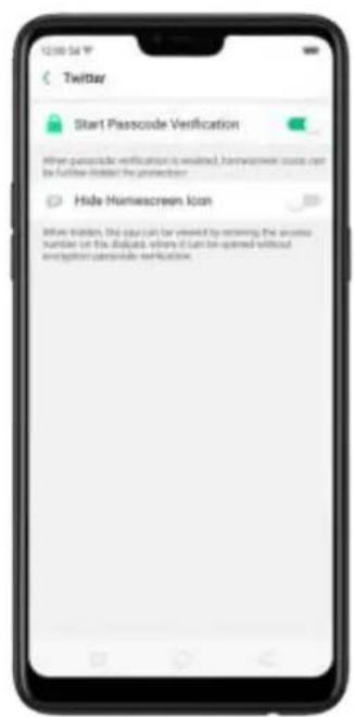 OPPO F7 Youth - Hide Home screen icon - 1
