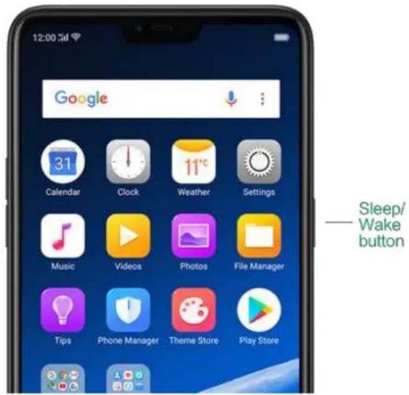 OPPO F7 Youth - Sleep/Wake button - 1