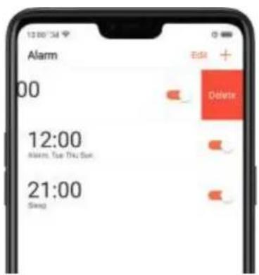 OPPO F7 Youth - 7.11.1.Set Alarm Clocks - 5